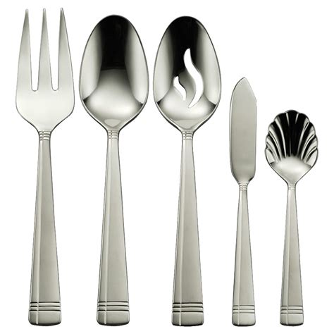This set includes 5 pieces per plate setting for 8 people to dine and. . Discontinued oneida flatware